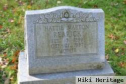 Hattie Marton Rearick