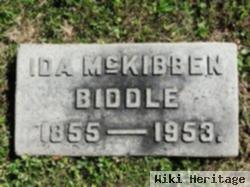 Ida Mckibben Biddle