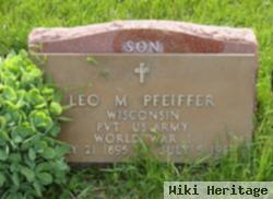 Leo M Pfeiffer