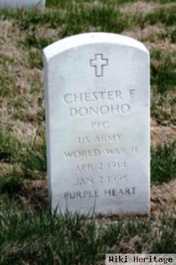 Chester F Donoho