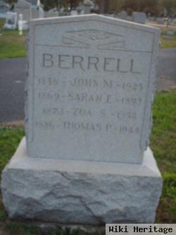 John M Berrell