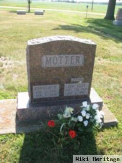 Ida Jane Shatzer Motter