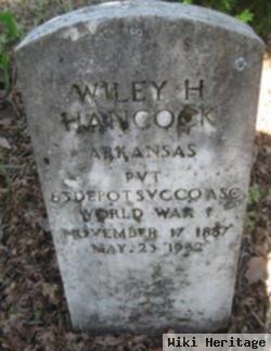 Wiley H Hancock