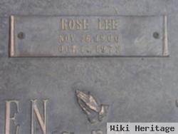 Rose Lee Hillman Vanveckhoven