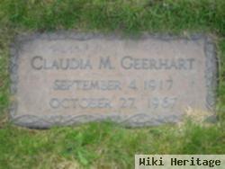 Claudia M Geerhart