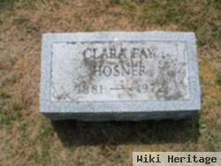 Clara F Hosner