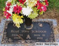 Rose "toni" Scroggs