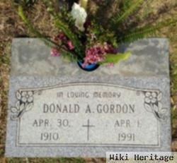 Donald A Gordon