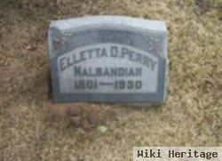 Elletta D Perry Nalbandian