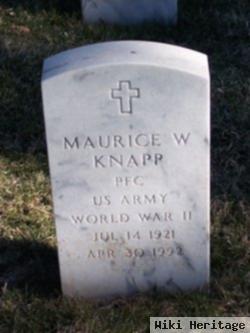 Maurice W Knapp