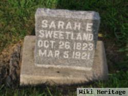 Sarah E Bowman Sweetland