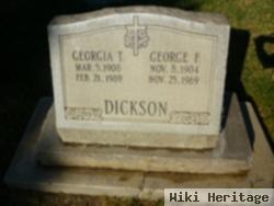 George F Dickson