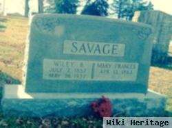 Wiley Burl Savage