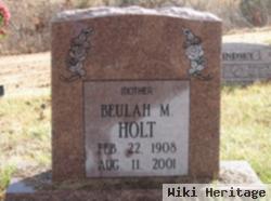 Beulah M. Keithley Holt