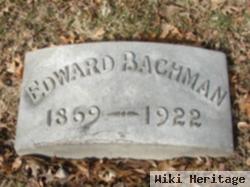 Edward F Bachman