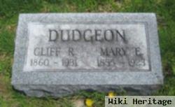 Robert Clifton "cliff" Dudgeon