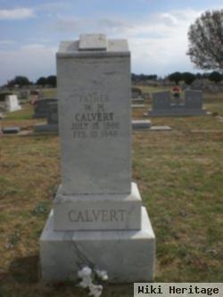 William M Calvert