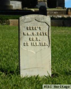 Sgt William S. Pate