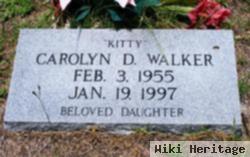 Carolyn D. "kitty" Walker