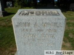 John A Mcgill