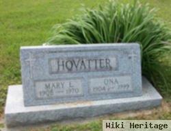 Mary E Hovatter