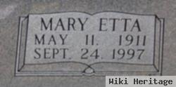 Mary Etta Hix Underwood