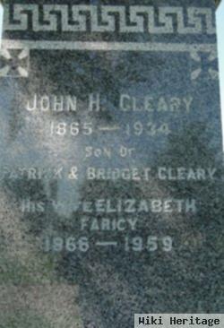 Elizabeth Faricy Cleary