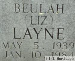 Beulah "liz" Jackson Layne