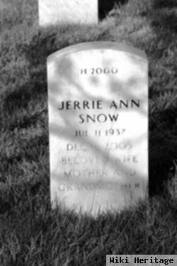 Jerrie Ann Snow