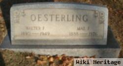 Walter Franklin Oesterling