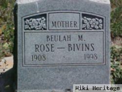 Beulah Marie Wilson Bivens