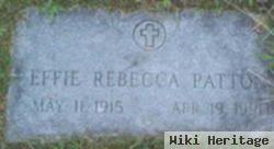 Effie Rebecca Pace Patton