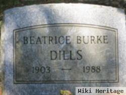 Beatrice F Burke Dills