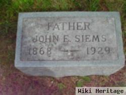 John E Siems