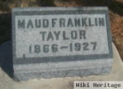 Maud Franklin Taylor