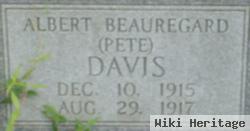 Albert (Pete) Beauregard Davis