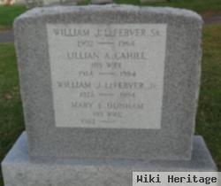 Lillian A Cahill Lefebver