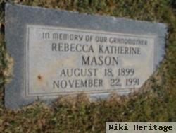 Rebecca Katherine Hagan Mason