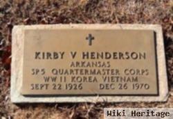 Kirby V. Henderson