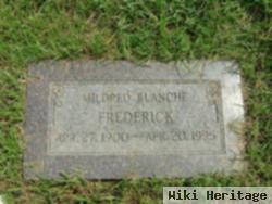 Mildred Blanche Frederick