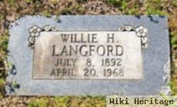 Willie Harper Langford