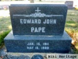 Edward John Pape