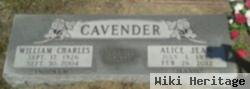 Alice Jean "jeanie" Horn Cavender