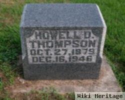 Howell D Thompson