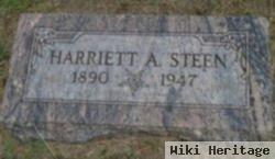 Harriett A Steen