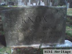 Elizabeth Tennessee "tennie" Galyon Knox