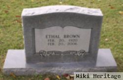 Ethal Whisenhunt Brown