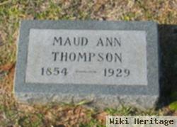 Maud Ann Thompson