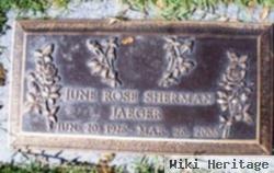 June Rose Sherman Jaeger