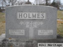 Sgt Ralph G. Holmes